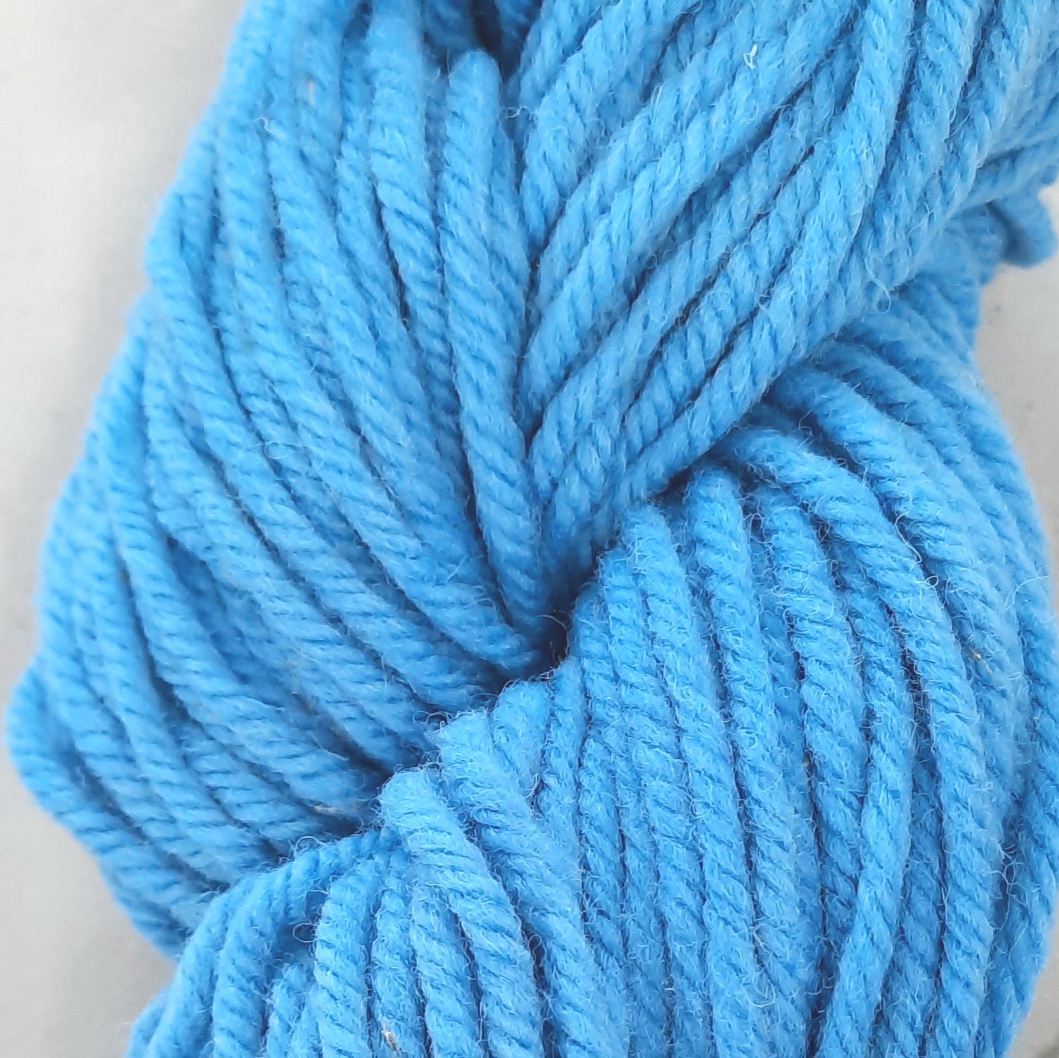 Light blue yarn