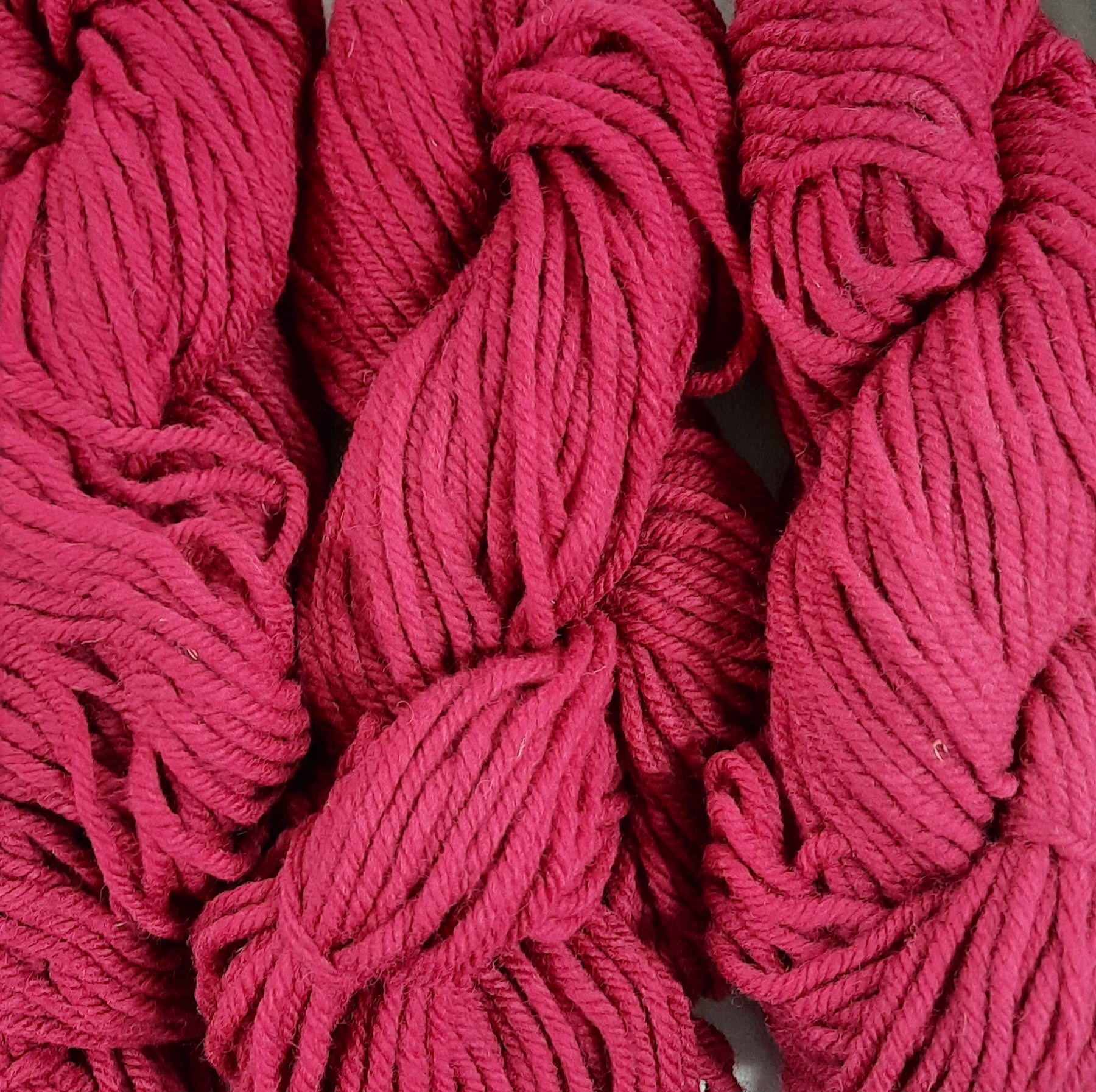 Super Bulky (4 ply) Yarn - Light Maroon