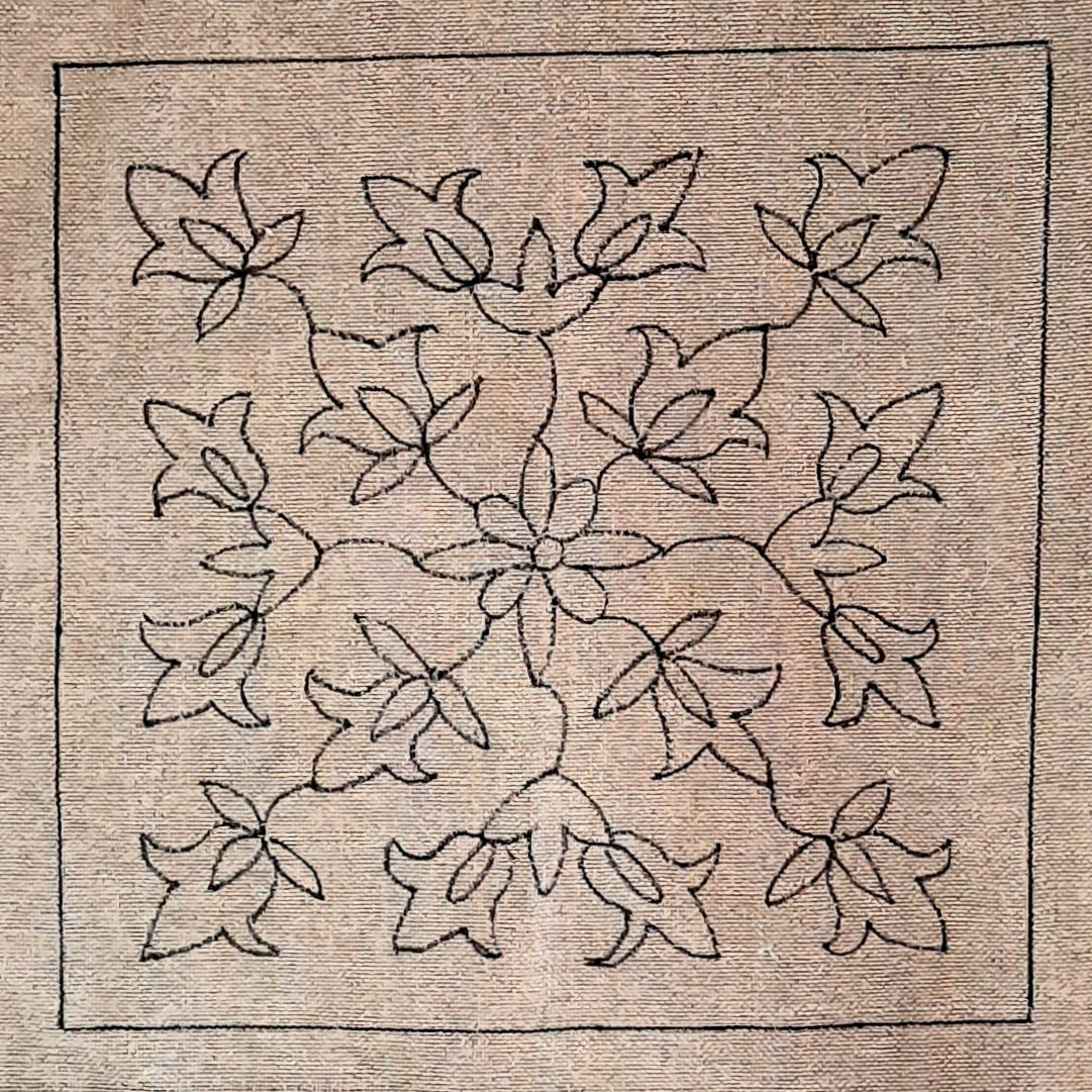 Vine Rangoli Pattern