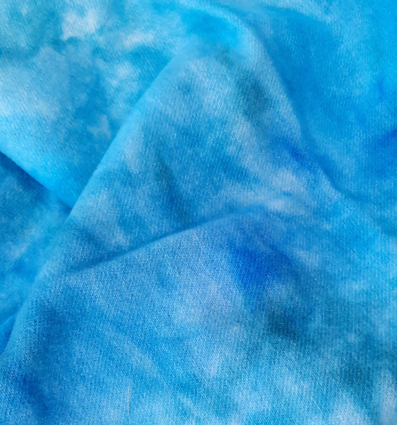 New! Hand-Dyed Wool Fat Quarter "Island Breeze"