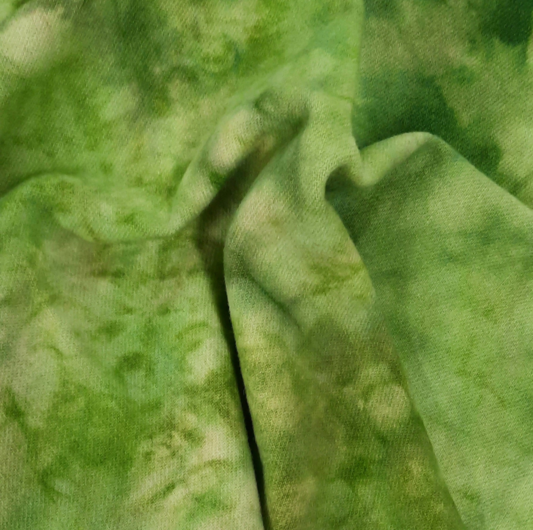 New! Hand Dyed Fat Quarter "Spring Meadow"