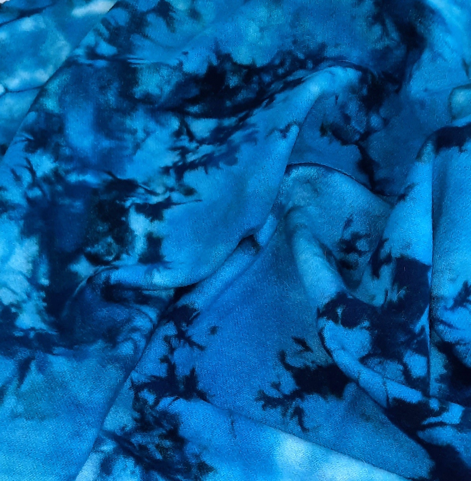 New! Hand Dyed Fat Quarter "Moonlight"