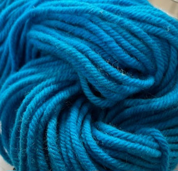 New Hand-Dyed Super Bulky (4 ply) Yarn - Dark Caribbean