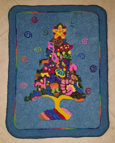 Sazerac Tree - Seaside Rug Hooking Company Pattern