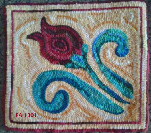 April Kit - Seaside Rug Hooking Company Kit