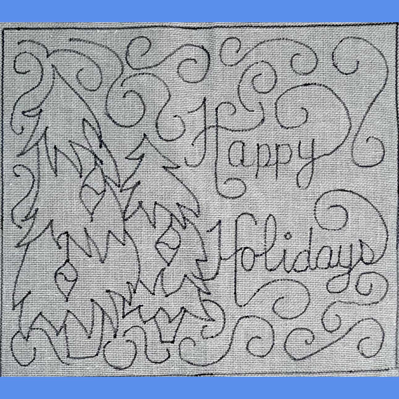 Happy Holidays Pattern