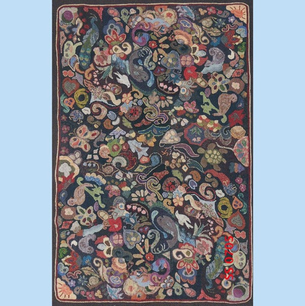 Sazerac Rug - Seaside Rug Hooking Company Pattern Sazerac Rug Large