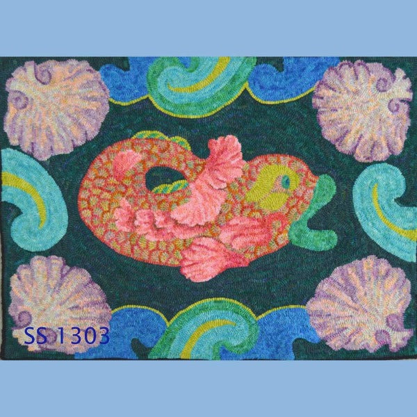 Pacifica - Seaside Rug Hooking Company Pattern