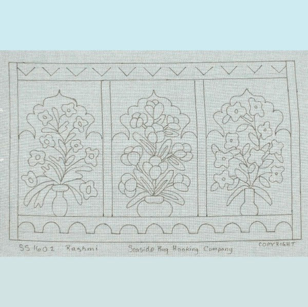 Rashmi - Seaside Rug Hooking Company Pattern