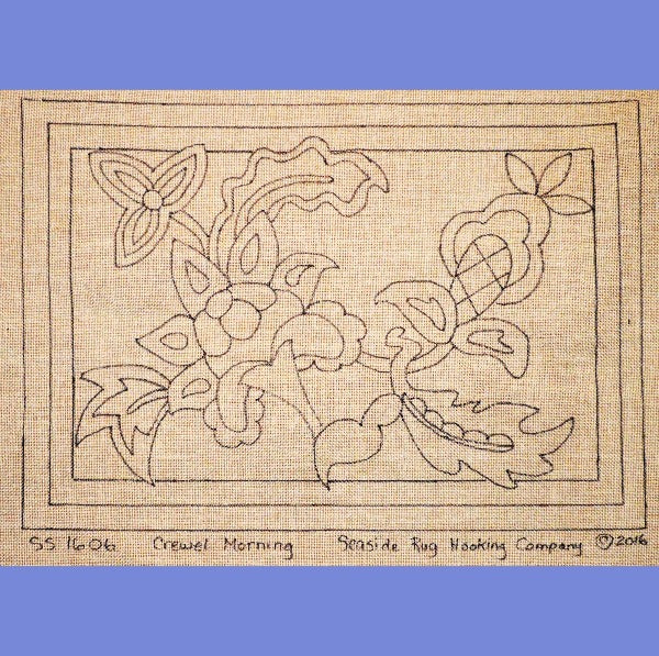 Crewel Morning - Seaside Rug Hooking Company Pattern