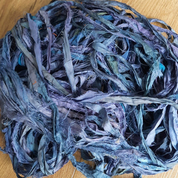Sari Silk Ribbon Purple Haze