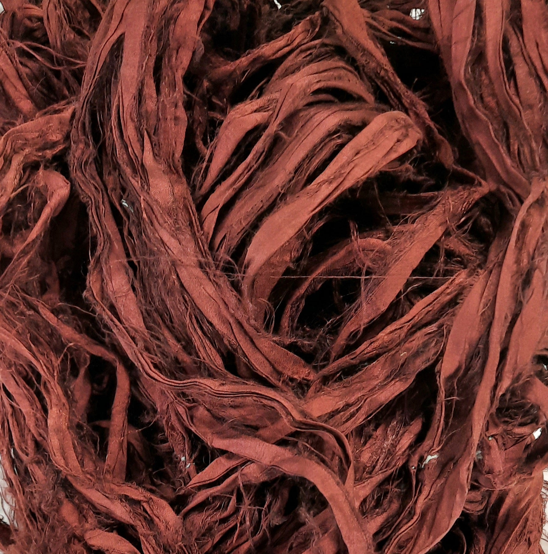 Sari Silk Ribbon Red Cedar