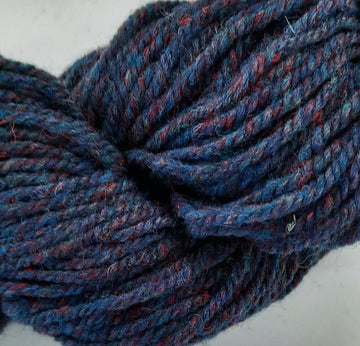 Bulky (3 ply) Atlantic Yarn - Grape Heather