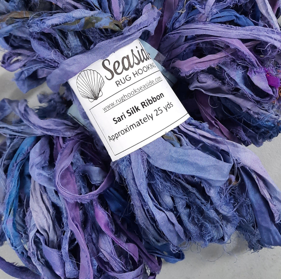 Sari Silk Ribbon Purple Haze