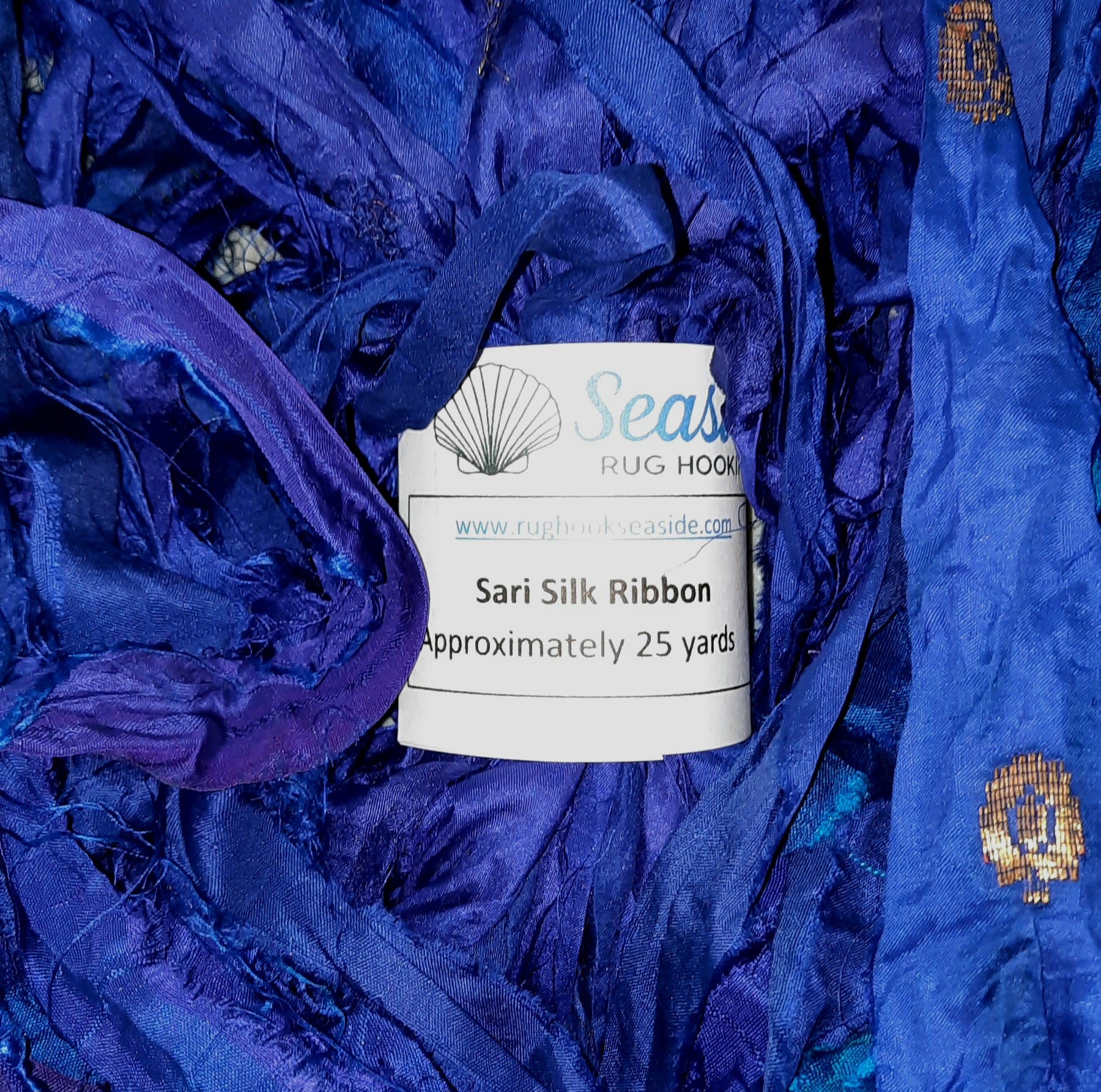 Premium Sari Silk Ribbon Royal Purple