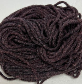 New! Hand-Dyed Super Bulky  (4 ply) Yarn - Blackberry Heather