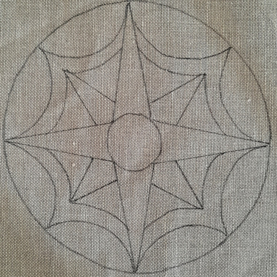 Duxbury Chair Pad Pattern