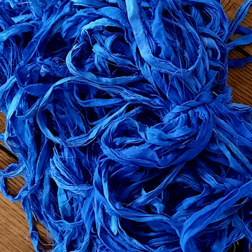 Sari Silk Ribbon Royal Blue