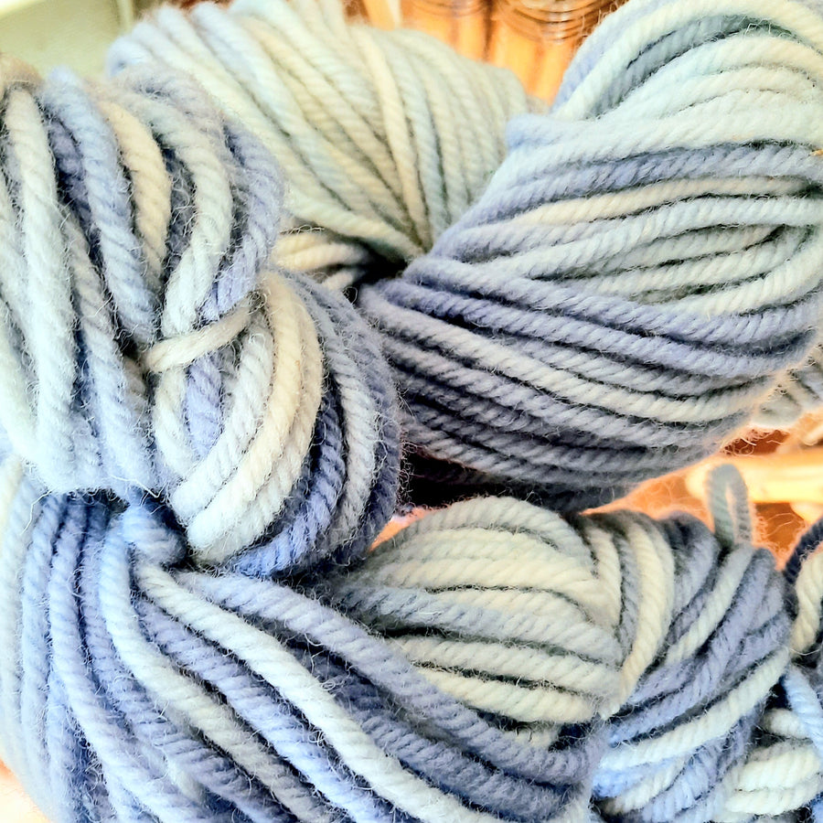 Hand-Dyed Super Bulky  (4 ply) Yarn - Lilac