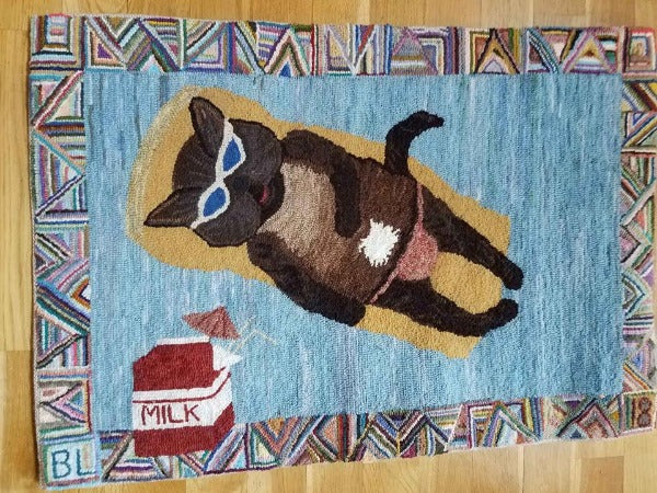 St. Kitts - Seaside Rug Hooking Company Pattern