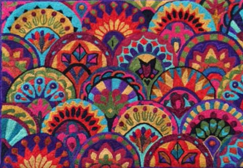 Cirque de Sazerac - Seaside Rug Hooking Company Pattern