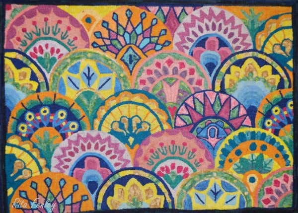 Cirque de Sazerac - Seaside Rug Hooking Company Pattern