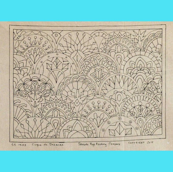 Cirque de Sazerac - Seaside Rug Hooking Company Pattern