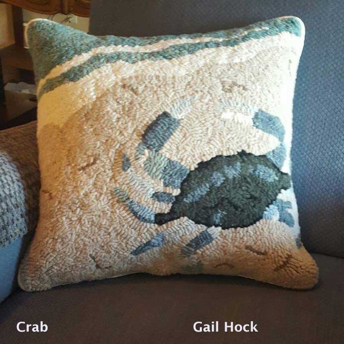 Crab - Seaside Rug Hooking Company Pattern