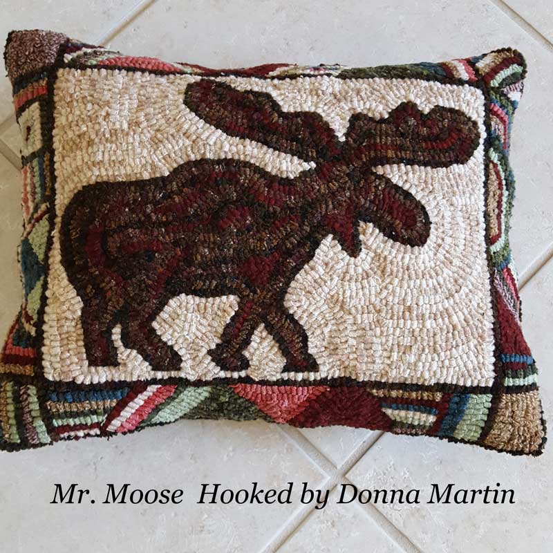 Mister Moose - Seaside Rug Hooking Company Pattern