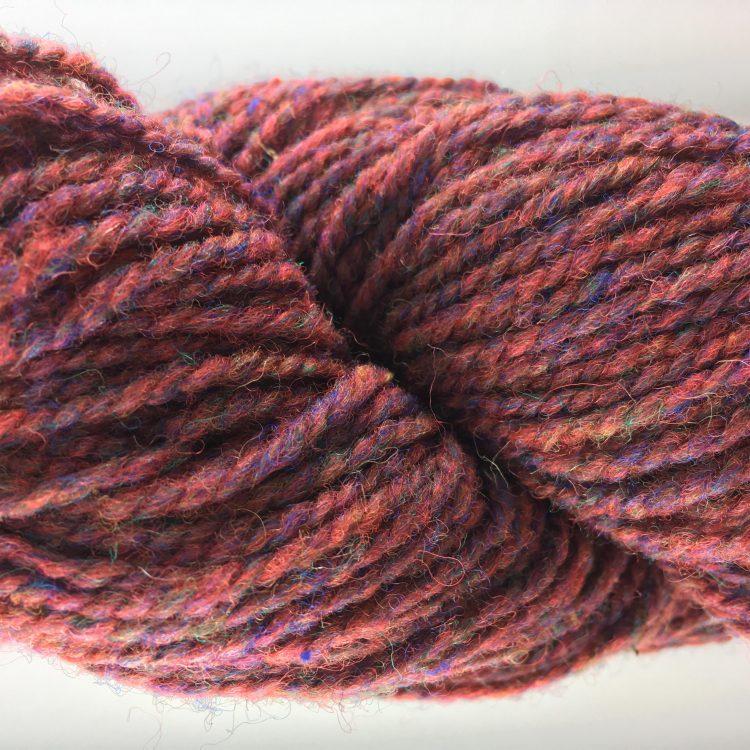 Bulky (3 ply) Atlantic Yarn - Red Heather