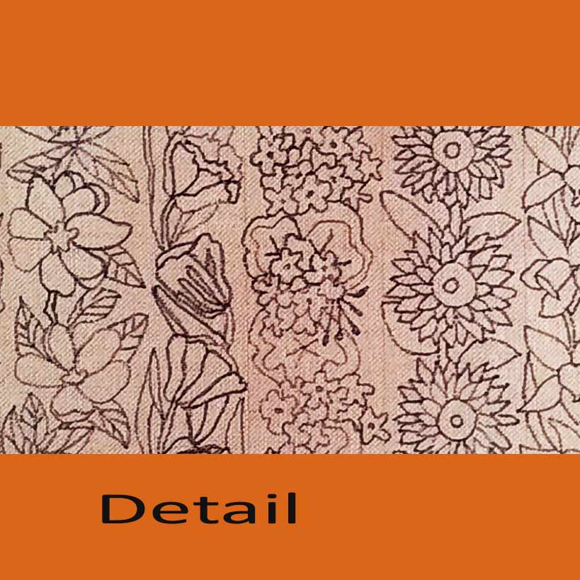 Rows of Posies Pattern – Seaside Rug Hooking Company