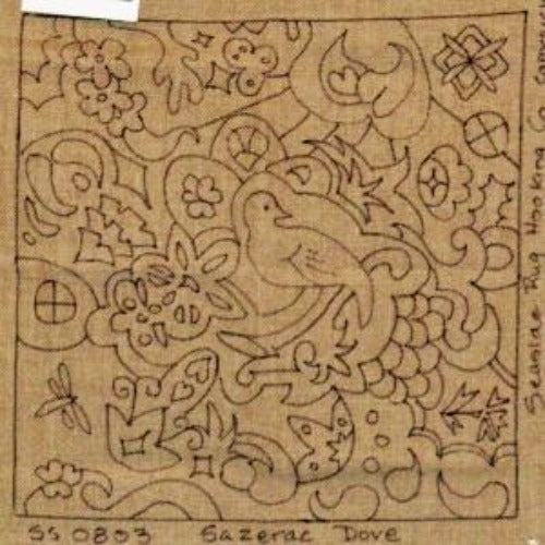 Sazerac Dove - Seaside Rug Hooking Company Pattern