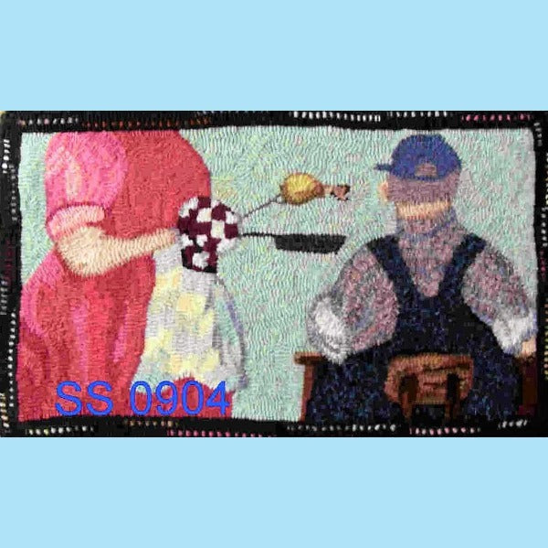 Born and Breaded in the South - Seaside Rug Hooking Company Pattern