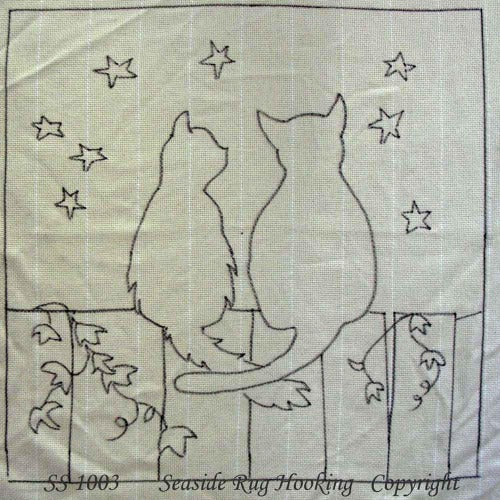 Some Enchanted Evening - Seaside Rug Hooking Company Pattern