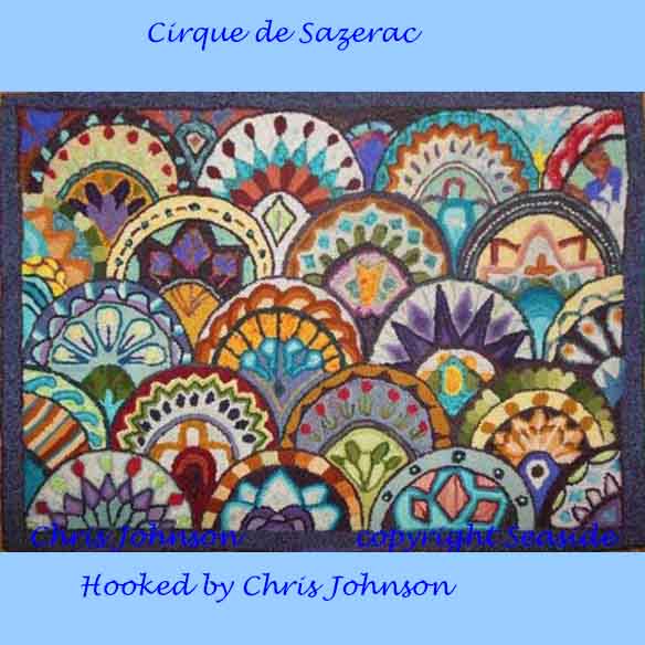 Cirque de Sazerac - Seaside Rug Hooking Company Pattern