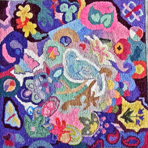 Sazerac Dove - Seaside Rug Hooking Company Pattern