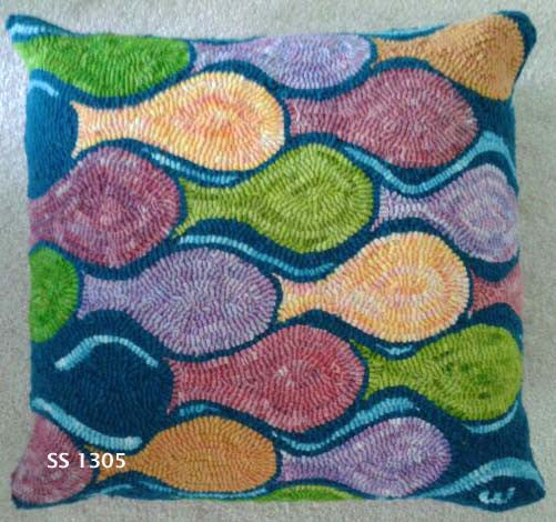 Go Fish - Seaside Rug Hooking Company Pattern
