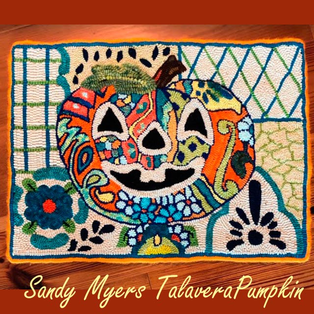 Talavera Pumpkin Pattern