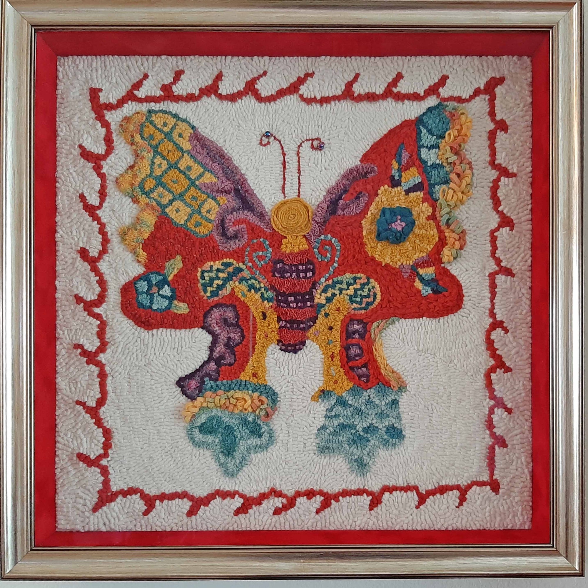 Talavera Butterfly Pillow Pattern