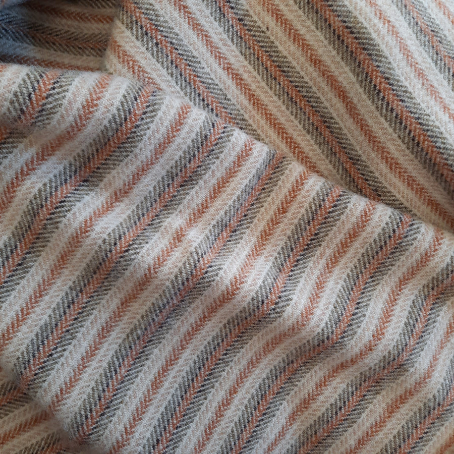 Textured Wool Fabric "Wild West"
