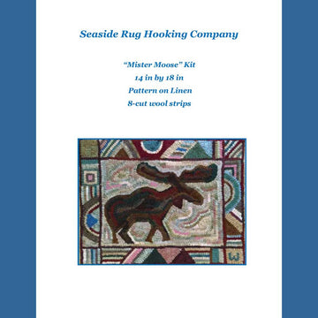 Mister Moose Kit - Seaside Rug Hooking Company Kit