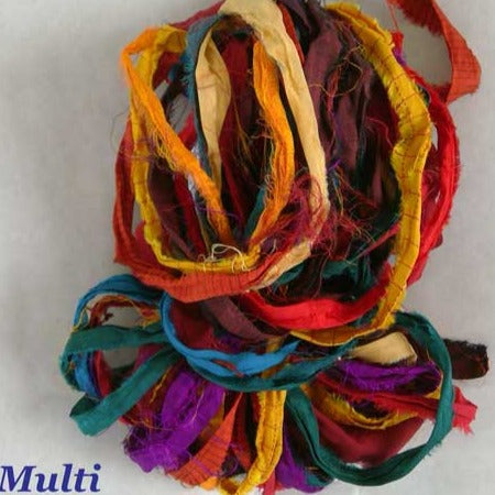 Sari Silk Ribbon - Multicolor