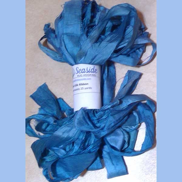 Sari Silk Ribbon Ocean Blue