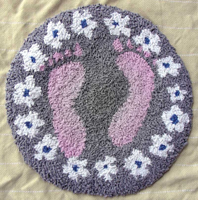 Beach Feet - Seaside Rug Hooking Company Pattern