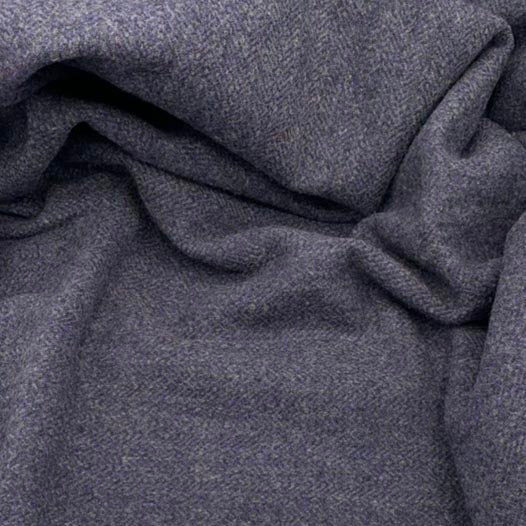 Textured Wool Fabric "Starry Night"